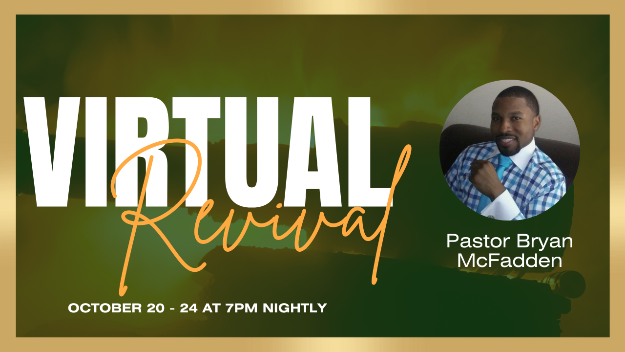 Oct 20 - Pastor Bryan McFadden
