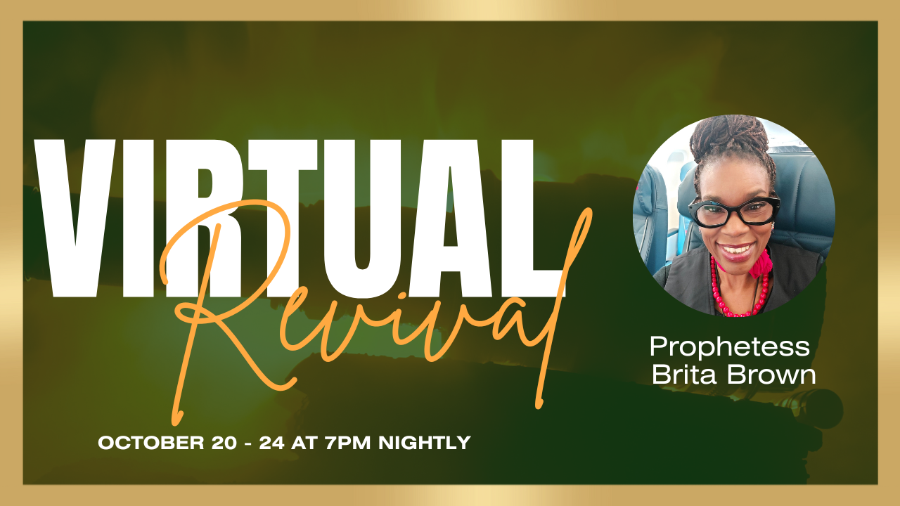Oct 23 - Prophetess Brita Brown