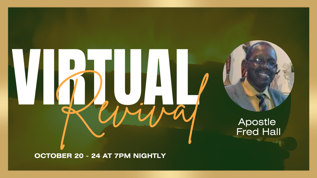 Oct 21 - Apostle Fred Hall